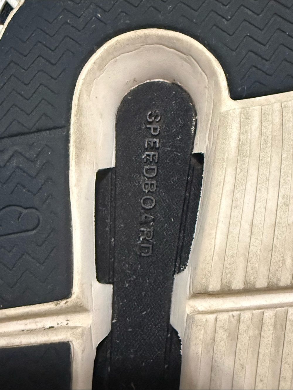On Running The Roger Mens 14 White Navy Tennis Shoes Speedboard Vegan Leather - Picture 8 of 10